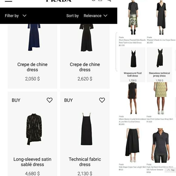 PRADA COCKTAIL dress - Picture 9 of 15